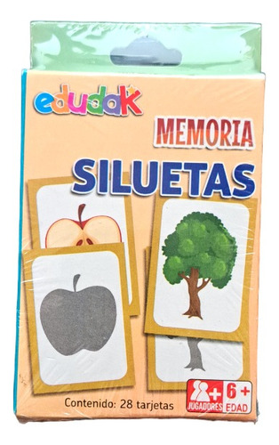 Juego Memoria Siluetas - Material Didáctico