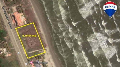 Se Vende Terreno De 5.010 M2 Frente Al Mar En Carretera Nacional Moron Coro Sector La Ramadita Excelente Oportunidad De Inversion