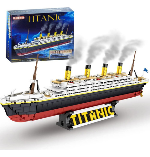 Kit De Bloques De Construcción De Modelo Titanic