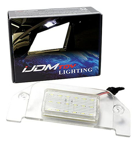 Ijdmtoy - Juego De Luces Led Para Matrícula De Coche (3 Unid