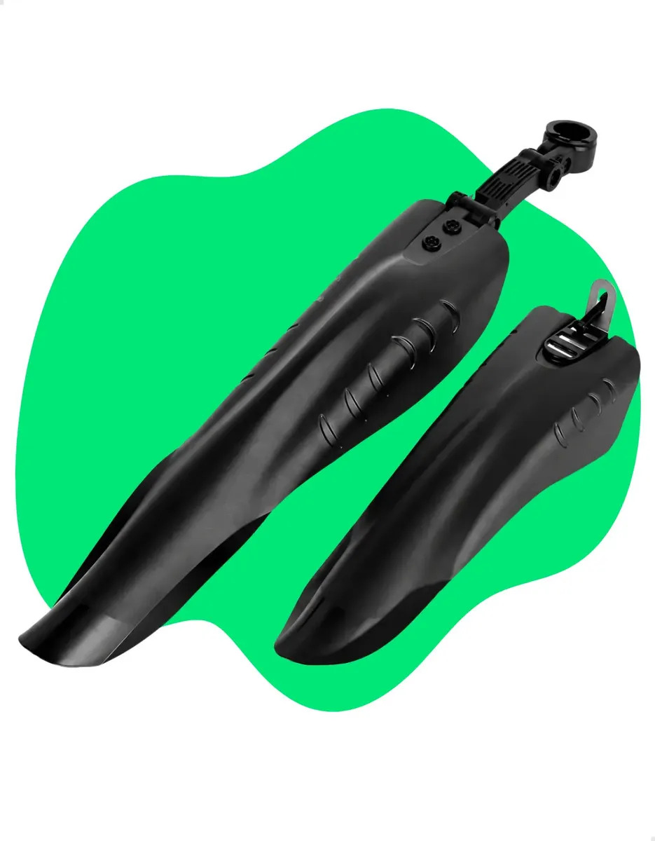 Paralama Parabarro Universal Bike Bicicleta Aro 26 27.5 29 Preto