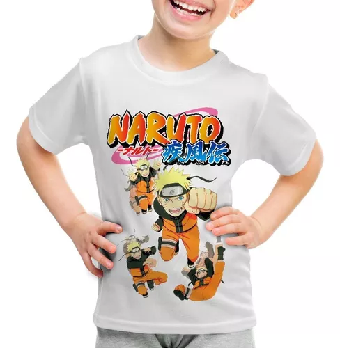 Camiseta Camisa Boruto Desenho Anime Infantil Menino Manga 9_x000D_ - JK  MARCAS - Camiseta Infantil - Magazine Luiza