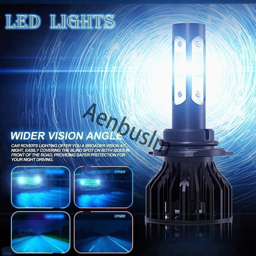 Kit De Luces Led De 4 Caras H7 H11 9005 9006 9012 8000k