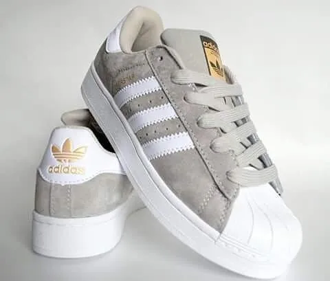 Zapatillas adidas Superstar Grises Inmediata !!! | Envío gratis