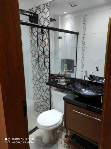 Imagem 15 de 17 de Apartamento Com 2 Dormitórios À Venda Por R$ 430.000 - Vila Guilhermina - Praia Grande/sp - Ap3005