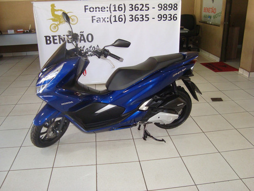 Imagem 1 de 9 de Honda Pcx 150 Azul 2020