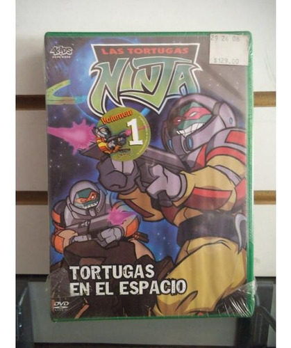 Las Tortugas Ninja Tortugas En El Espacio Volumen 1 Dvd