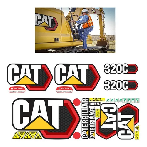 comprar Calcomanias Caterpillar 320c Version 2021