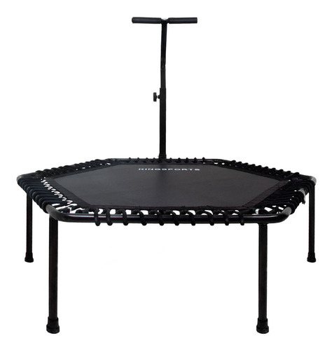 Trampolin Ejercicio Hexagonal Plegable 50in Barra Soporte