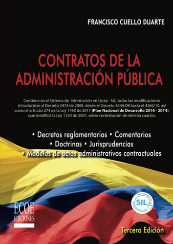 Libro: Contratos De La Administración Pública (spanish