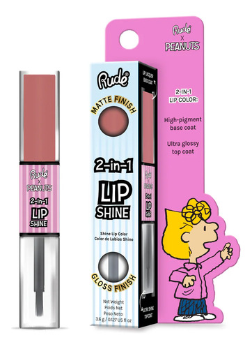 Peanuts 2-in-1 Lip Shine - Sweet