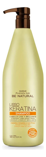 Shampoo Be Natural Liso Keratina 