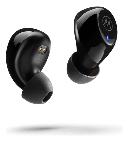 Audífono Moto Buds 105 Tw Bluetooth 26h Ipx5 Negro Motorola