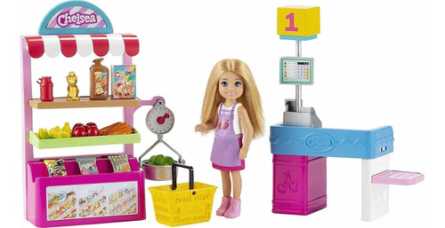 Muñeca Barbie Chelsea Tienda  Dulces Supermercado