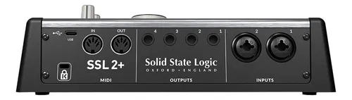 Interfaz De Audio Solid State Logic Ssl 2 Mkii 2x2 Usb