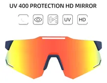 Comprar Lentes Deportivos Rockbros Polarizad. Amarillo\u002Fnaranja Uv400