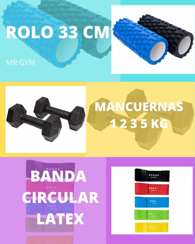 Colchoneta Gimnasia Alta Densidad 130 * 50 * 3 Impermeable Color Azul