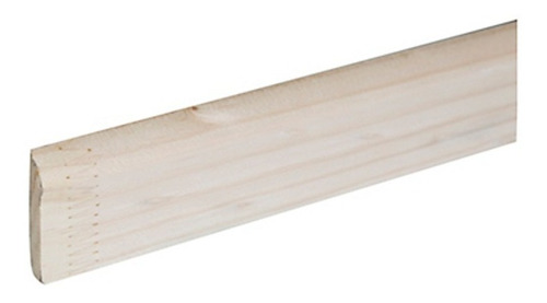 Zocalo Madera Maciza De Pino 3/4  X 2 D-dika