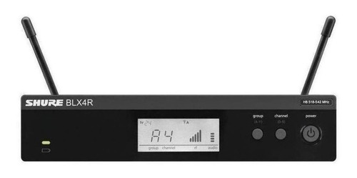 Sistema Inalámbrico Lavalier Shure Blx14r-w93 Color Negro