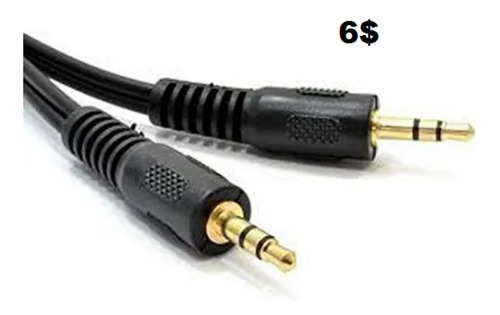 Cable Sonido Audio Auxiliar 3.5mm Mach 5 Metros 