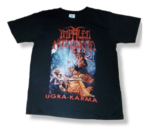 Polera Impaled Nazarene Ugra Karma Talla Xl Marca Black Sun