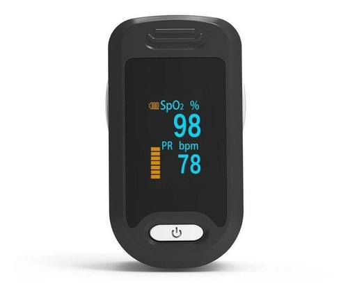 Imagen 5 de 7 de Oxímetro Pulso Dedo Yonker Negro Médico Profesional - S020