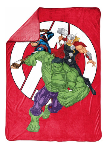 Cobija Avengers Importada (157cm X 229cm)