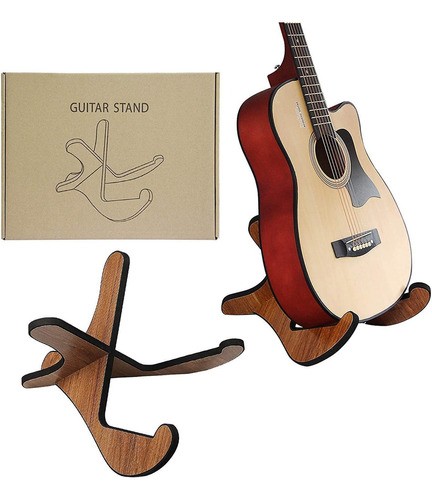 Soporte De Guitarra Soporte Universal Madera Para Guitarra X