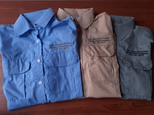 Camisas Uniformes Tipo Columbias Para Damas Y Caballeros