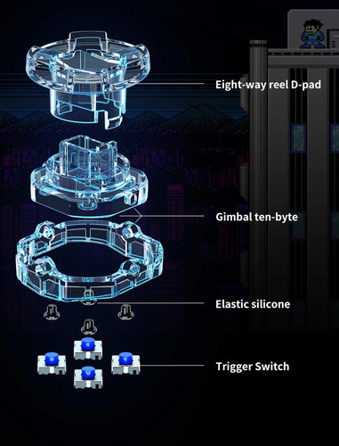. Controlador Sem Fio Flydigi Switch Version .