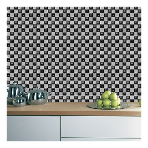 Adhesivo Para Azulejos De Pared I Diy 3d Mosaic Self 612i, V