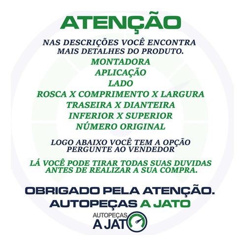 Kit Batentes Amortecedor Traseiro Classe A 99/05