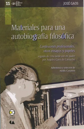 comprar Libro Materiales Para Una Autobiografía Filosófica