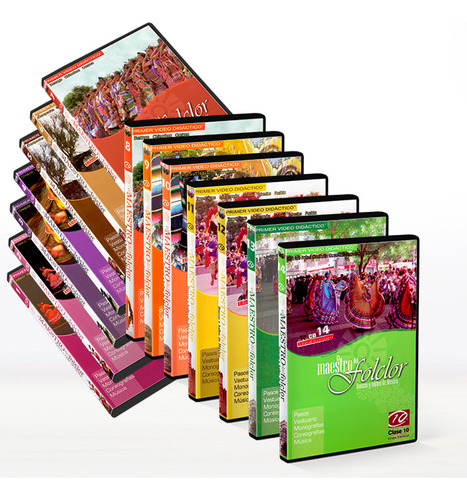 El Maestro Del Folklor 7 Dvds + 7 Cd Plus