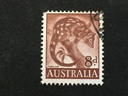 Imagen 3 de 5 de Estampillas Australia 1959/60 - Fauna Tipica De Australia