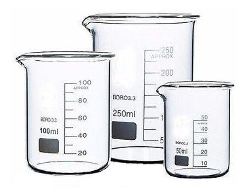 Vaso De Precipitado 600 Ml. Vidrio Borosilicato.