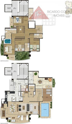 Imagem 16 de 30 de Apartamento Com 3 Dormitórios À Venda, 180 M² Por R$ 1.700.000,00 - Jardim Anália Franco - São Paulo/sp - Ap3468