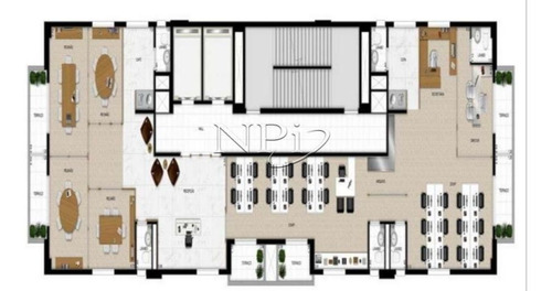 Imagem 12 de 14 de Alameda Paulista Office - Salas Comerciais No Jardim Paulista | Npi Imoveis. - V-291