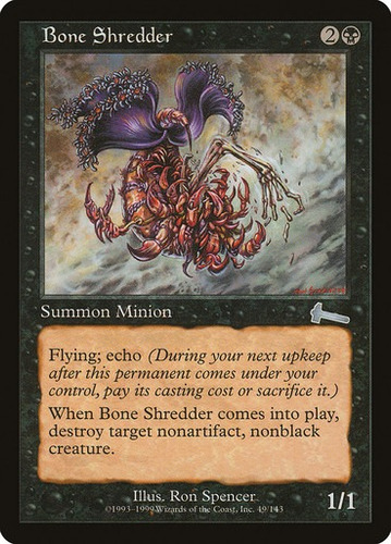 Magic Bone Shredder Urza's Legacy