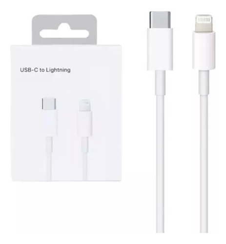 Adaptador Cargador 20w+cable Tipo C Compatible Con iPhone