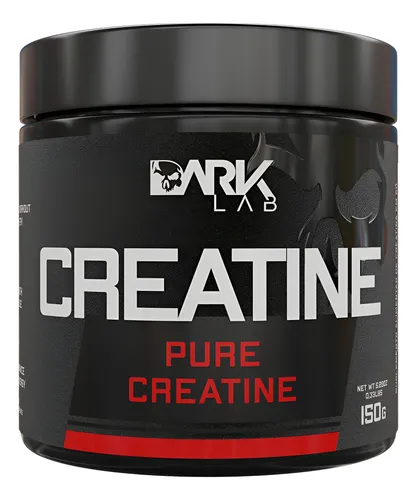 Creatina Monohidratada Em Pote 150g 100% Pura Dark Lab