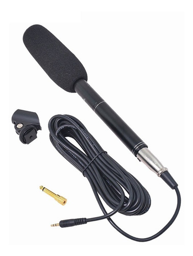 Microfono Condensador Shotgun Elefir B45 Boom Camara