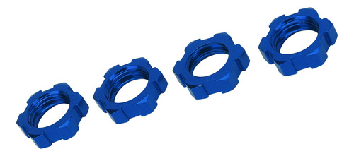 Adaptador De Cubo Hexagonal Blue Wheel, 4 Piezas, 17 Mm, Alu