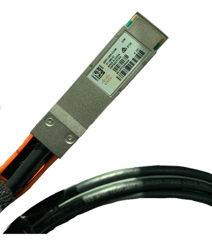 Cabo Cisco Qsfp-100g-cu3m 100gbase-cr4 Fibra 