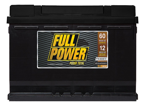 Acumulador Fullpower Tipo Fp-49-850. Entrega Cdmx.