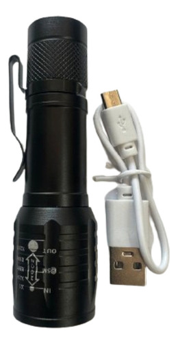 Linterna Táctica Mini Luz Uv Detector De Billetes Clip