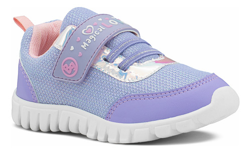 Tenis Para Niña Bubble Gummers Uzzy I Deportivo Running Lila