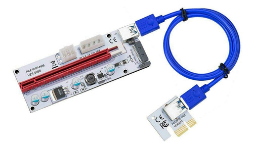 Cable Pci-e De 1 A 16 Extensiones De Imagen Para Ethereum Et