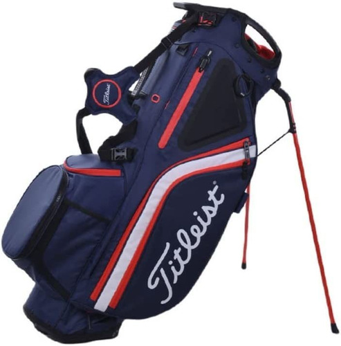 Bolsa De Golf Titleist Hybrid 14 Navy White Red