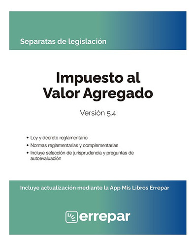 Impuesto Al Valor Agregado - Separata